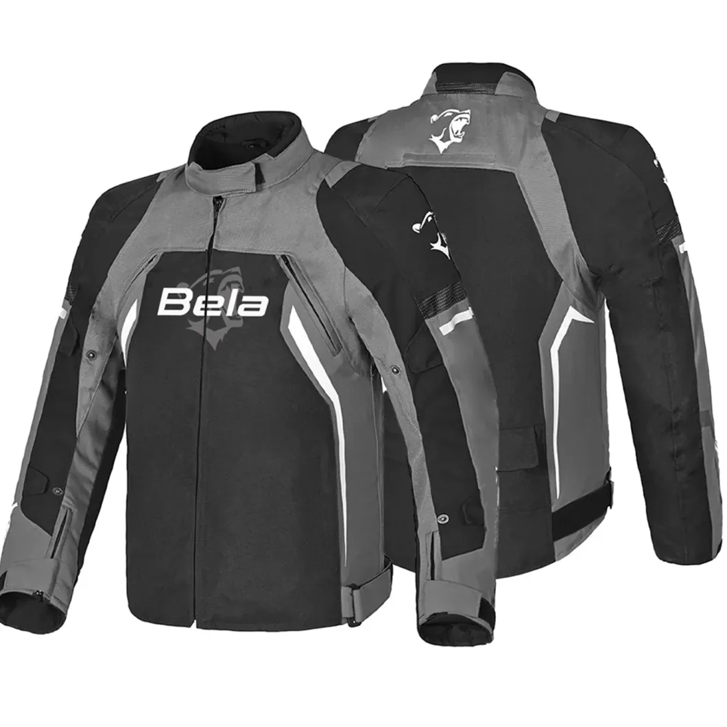 Bela Cordaniel Motorcycle Jacket Black/Dark Grey