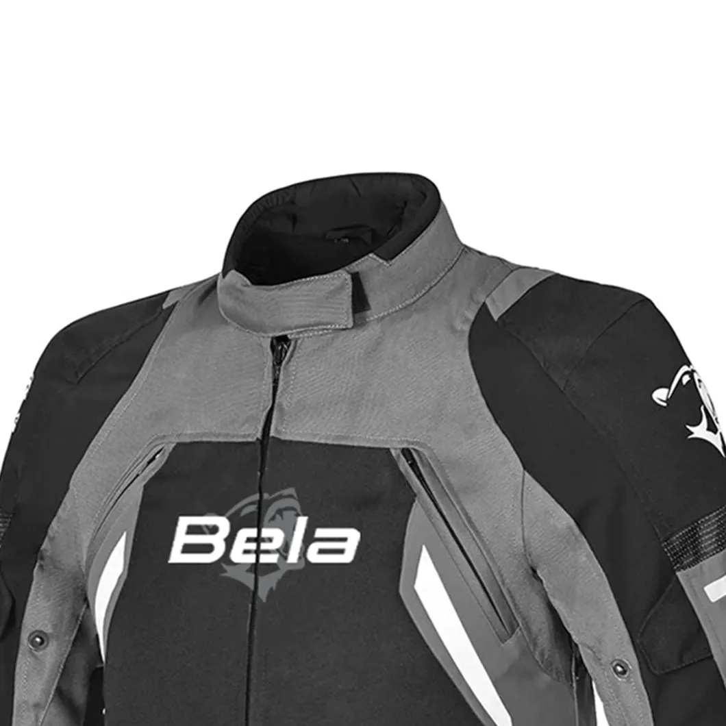 Bela Cordaniel Motorcycle Jacket Black/Dark Grey