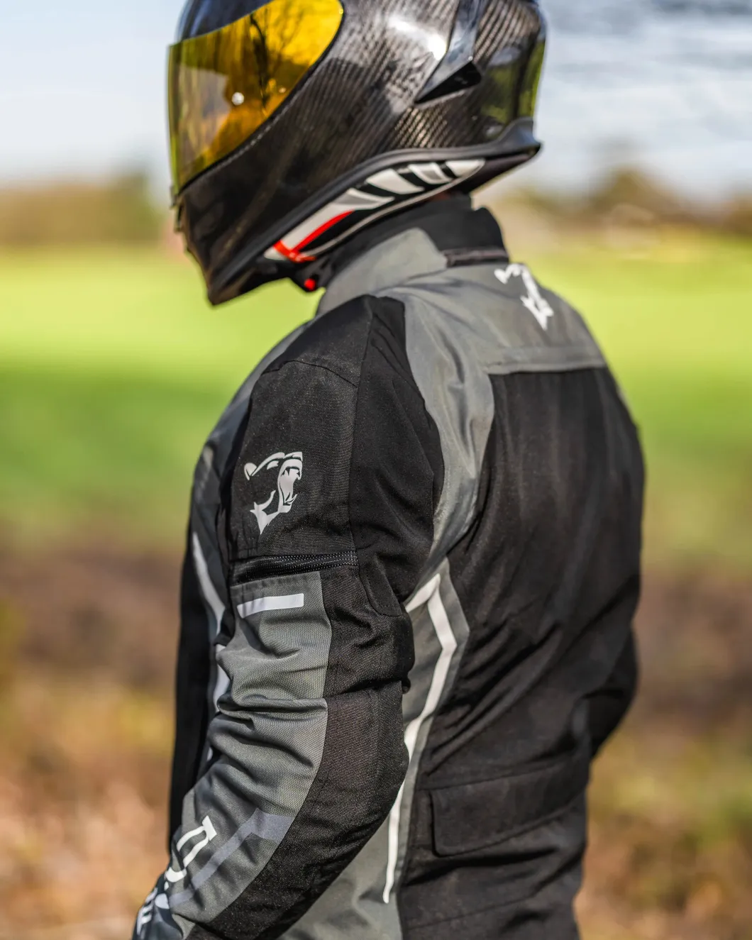 Bela Cordaniel Motorcycle Jacket Black/Dark Grey