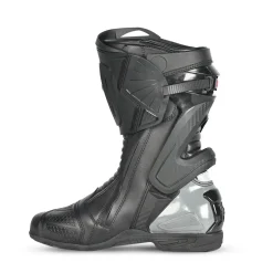 Bela Corsa Turbo Track Motorcycle Boots - Black Grey