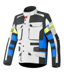 BELA CROSSROAD EXTREME WP GIACCA DI MOTO UOMO GHIACCIO BLU NERO
