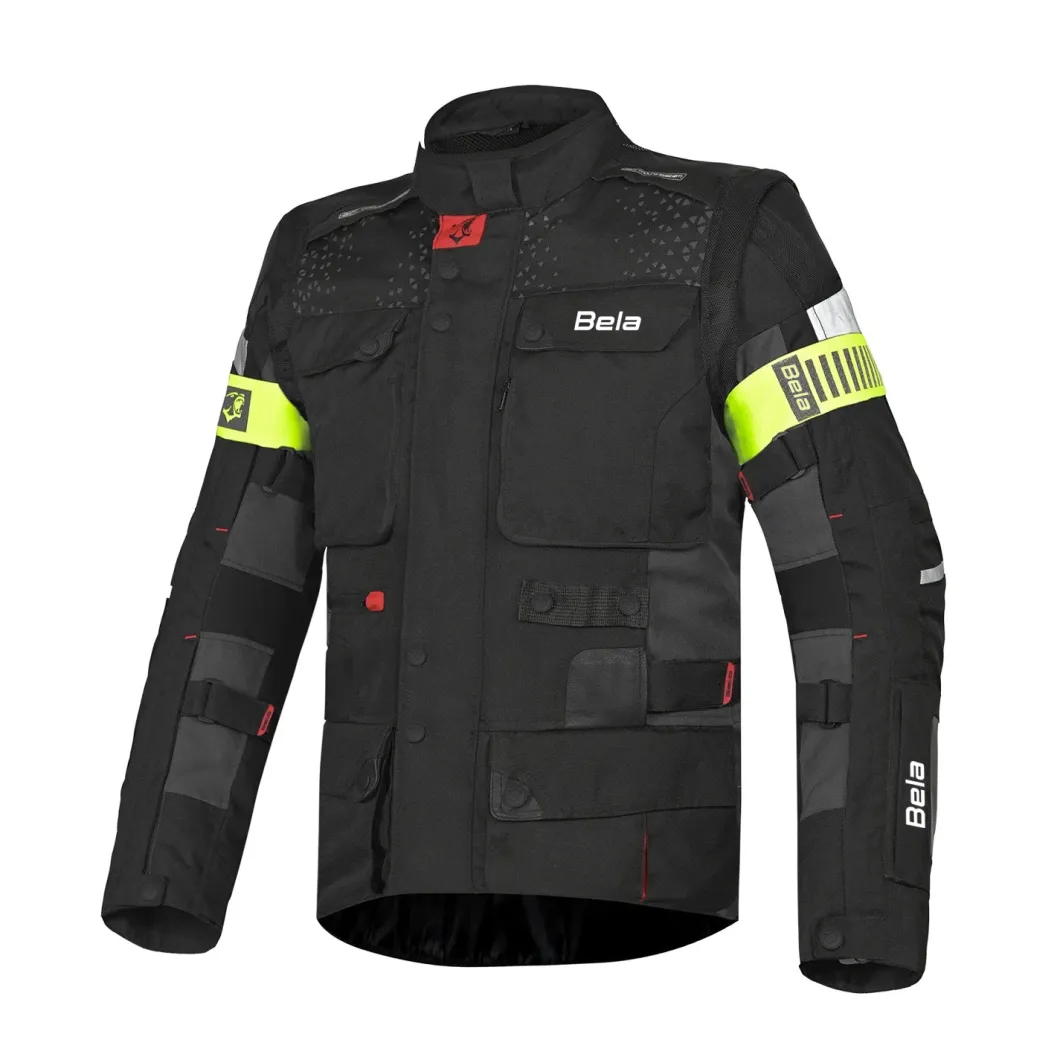 Bela Cross Road Extreme WP Men's Three-Layer Motorcycle Jacket (Removable Sleeves)