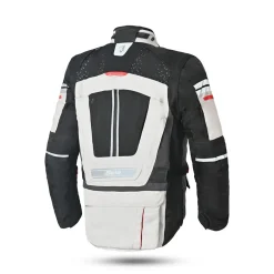 Bela Cross Road Extreme WP Three-Layer Motorcycle Jacket for Men Ice / Black / Grey (Removable Sleeves)