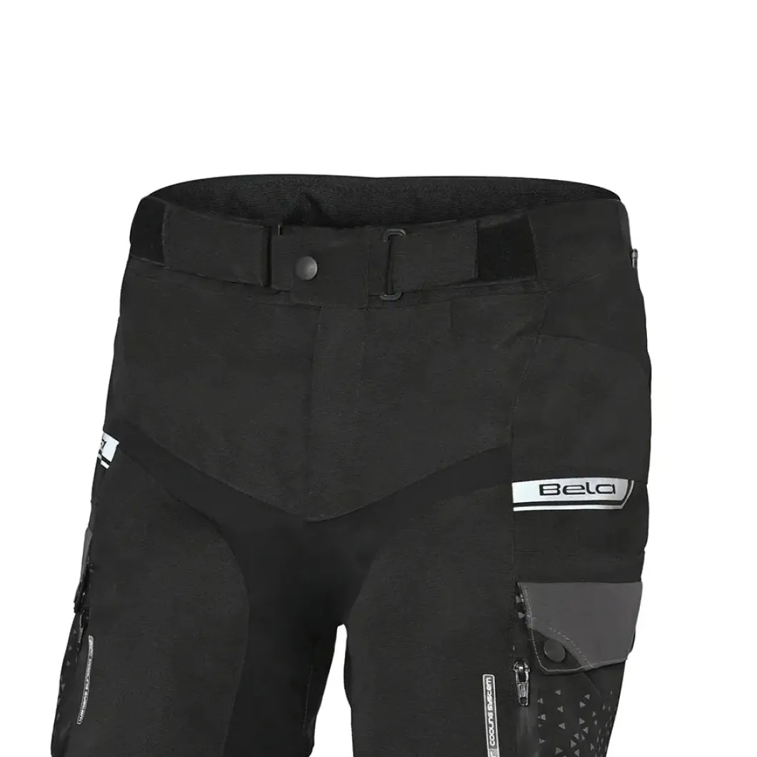 Bela Crossroad Extreme WP Waterproof Fabric Pants MEN Black/Anthracite/Red