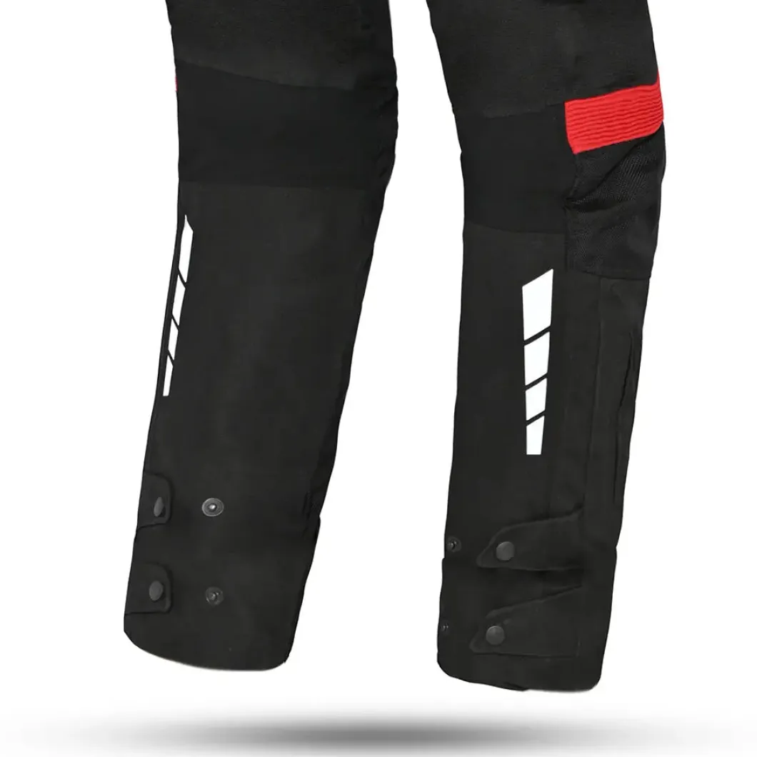 Bela Crossroad Extreme WP Waterproof Fabric Pants MEN Black/Anthracite/Red