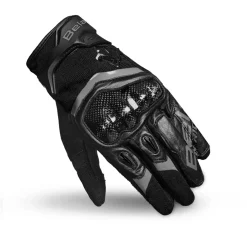 Bela Daring Men's Black Fabric Gloves