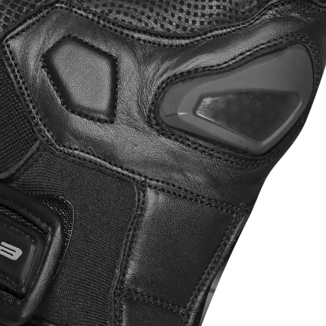 Bela Daring Men's Black Fabric Gloves