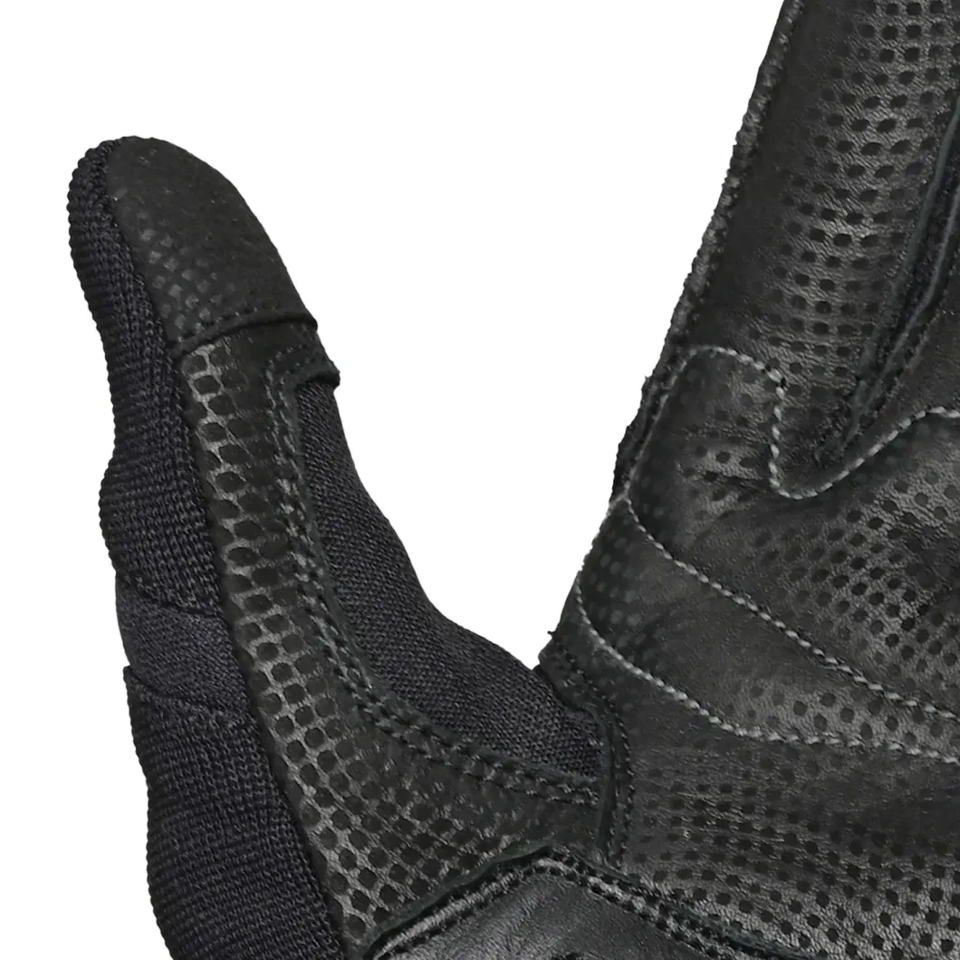 Bela Daring Men's Black Fabric Gloves