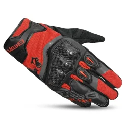 Bela Daring Men's Motorcycle Gloves Black/Red