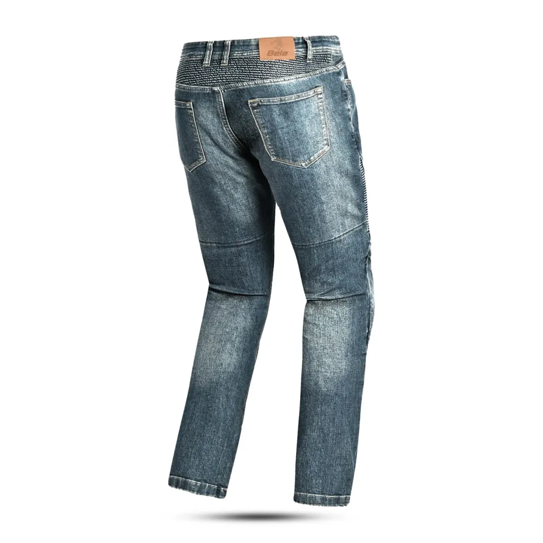 BELA - Denim Jeans Pants Urban Lady 32L Azul Khaki Tint