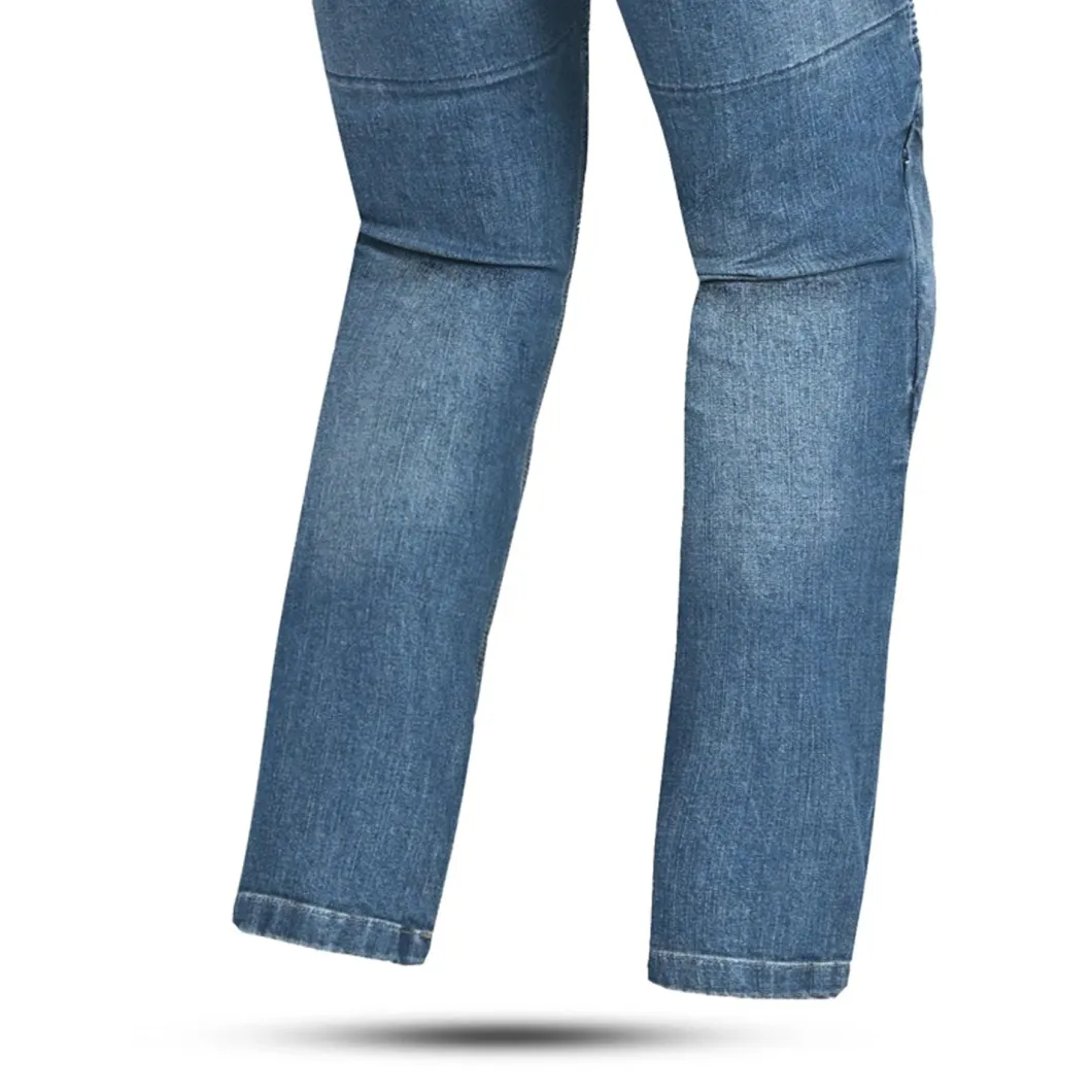 BELA - Denim Jeans Pants Urban Lady 32L Blue With Spray