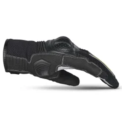 Bela Drift Women's Motorcycle Gloves Fabric Black Yellow