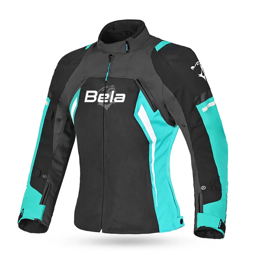 Bela Elanur Women's Jacket Black/Turquoise