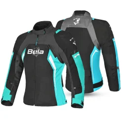 Bela Elanur Women's Jacket Black/Turquoise