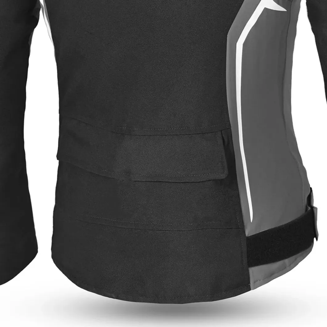 BELA ELANUR WOMEN'S MOTORCYCLE JACKET BLACK GREY