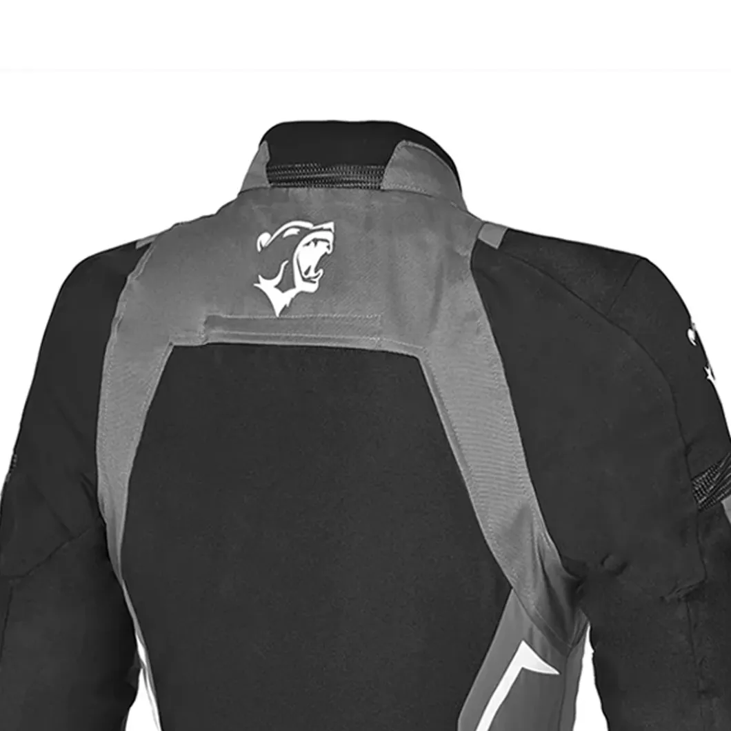 BELA ELANUR WOMEN'S MOTORCYCLE JACKET BLACK GREY