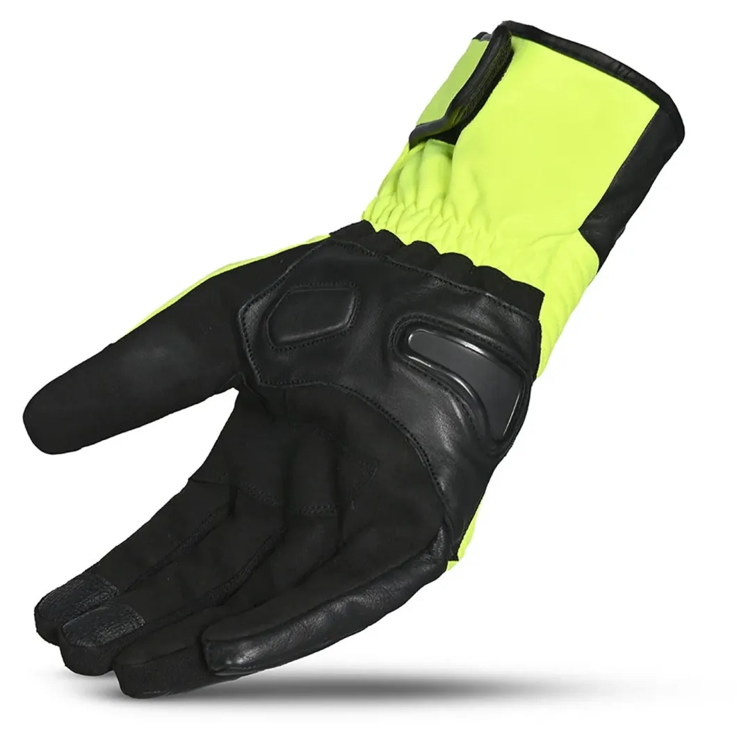 Bela Explorer WP Waterproof Gloves Black/Yellow Fluor