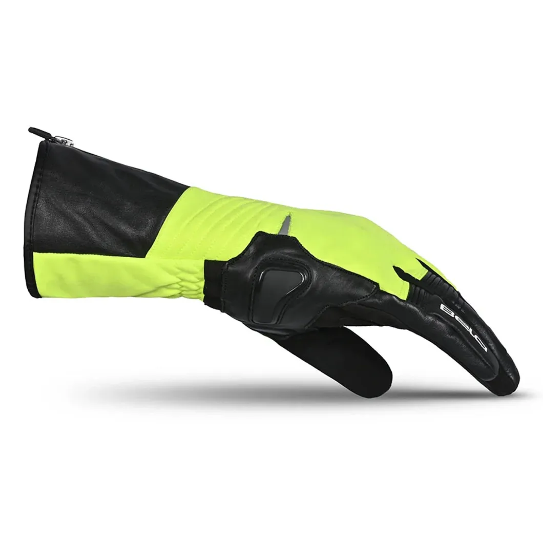 Bela Explorer WP Waterproof Gloves Black/Yellow Fluor