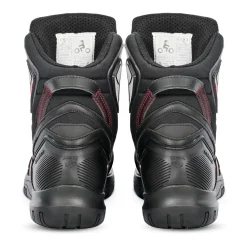 BELA EXTREME FORCE WOMEN'S MOTORCYCLE BOOTS BLACK GREY RED