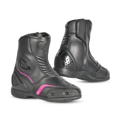 Bela Faster 2.0 Motorcycle Racing Boots Black/Pink