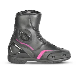 Bela Faster 2.0 Motorcycle Racing Boots Black/Pink