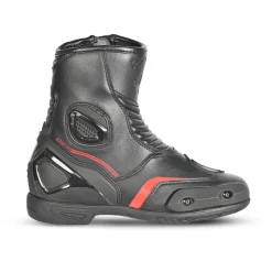 Bela Faster 2.0 Racing Motorcycle Boots Black Red