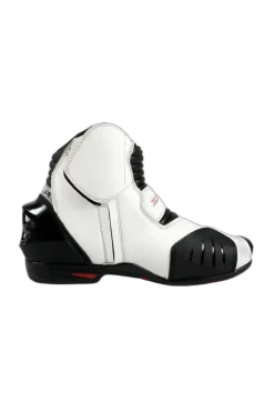 Bela Faster Racing Motorcycle Racing Boots White Blue