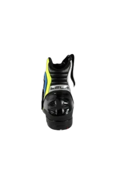 Bela Faster Racing Motorcycle Racing Boots White Blue