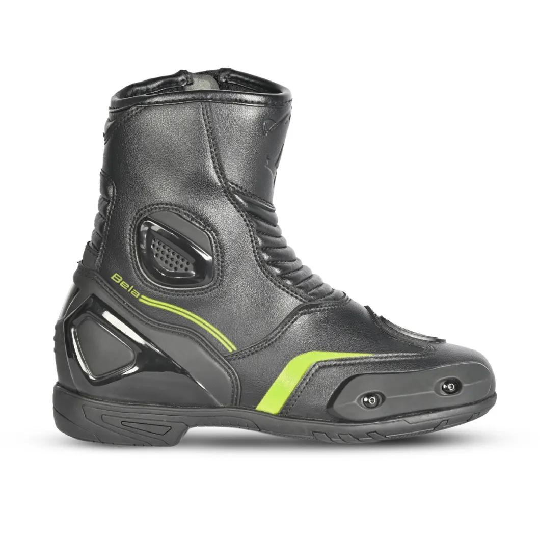 Bela Faster 2.0 Running Boots Black Yellow