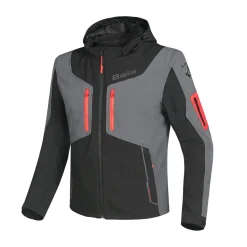 BELA FIRE FLY FELPA UOMO NERO ANTHRACITE ROSSO