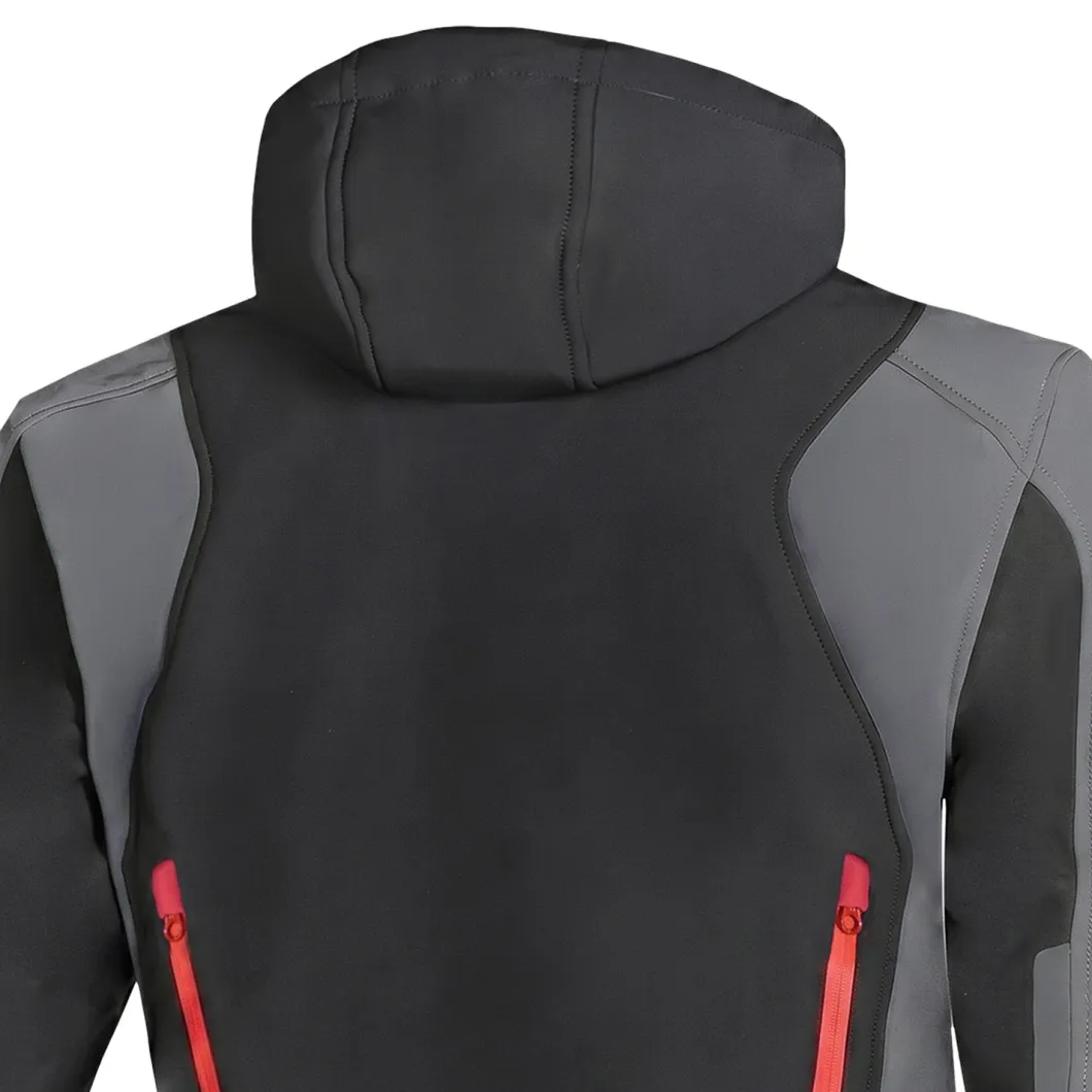 BELA FIRE FLY FELPA UOMO NERO ANTHRACITE ROSSO