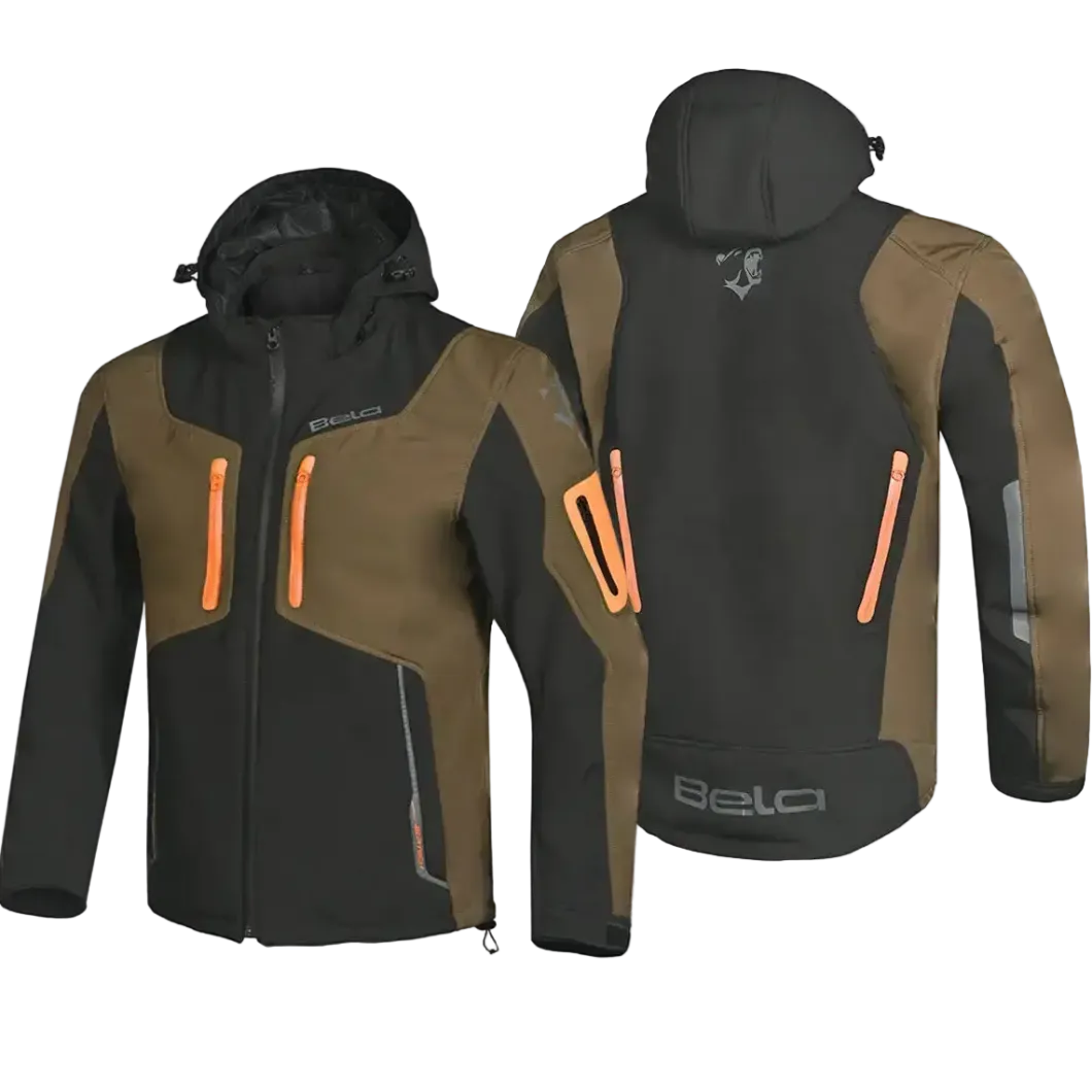 Bela Fire fly Sweatshirt Black/Olive Green/Orange