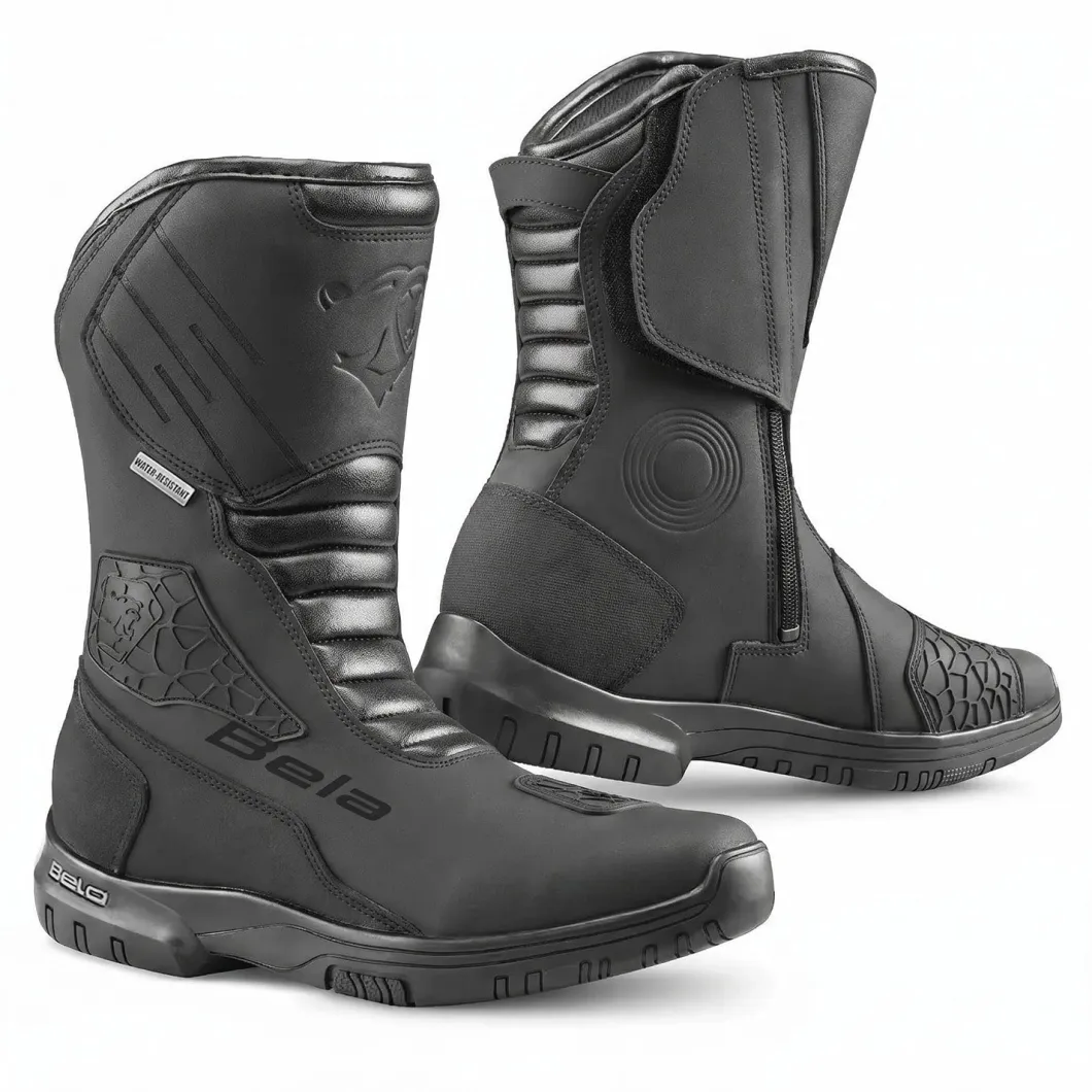 BELA GLADIATOR STIVALI DI MOTO UOMO NERO