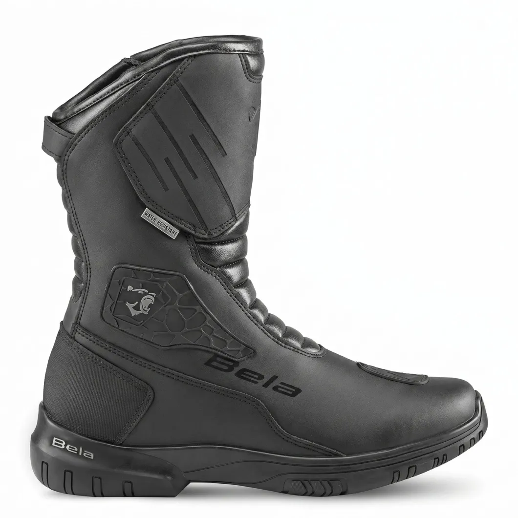 BELA GLADIATOR STIVALI DI MOTO UOMO NERO