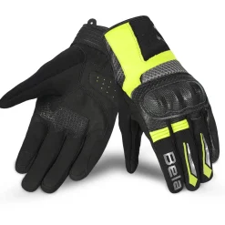 Bela Hero Air Summer Gloves Black Yellow Fluor