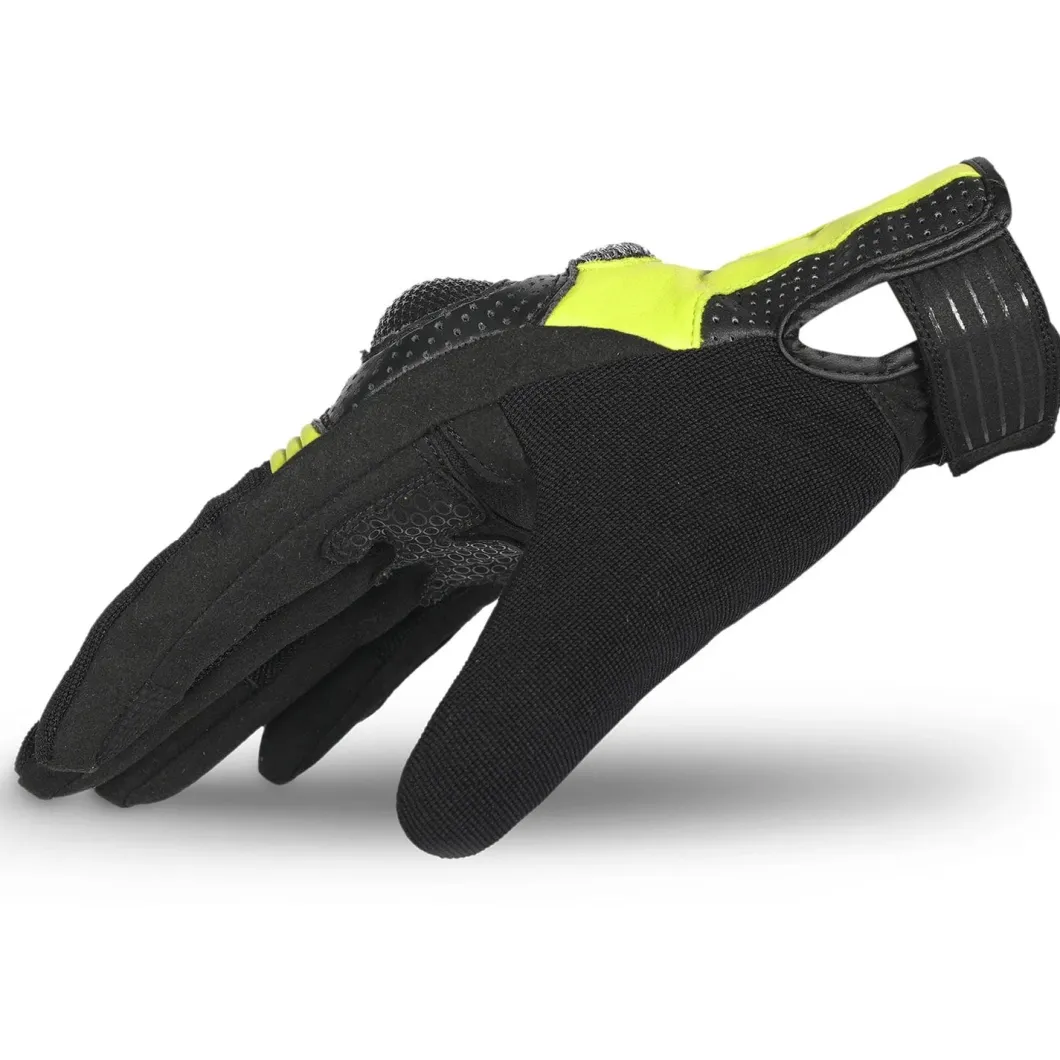 Bela Hero Air Summer Gloves Black Yellow Fluor