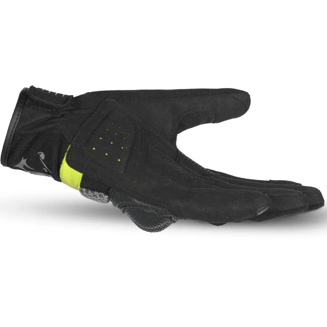 Bela Hero Air Summer Gloves Black Yellow Fluor