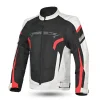 BELA HIGHLAND GIACCA DI MOTO UOMO ANTRACITE CAQUI NERO ROSSO