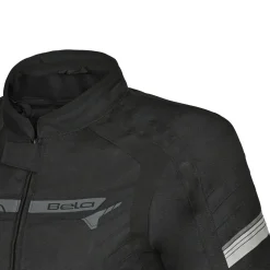 BELA HIGHLAND MEN'S MOTORCYCLE JACKET BLACK GREY