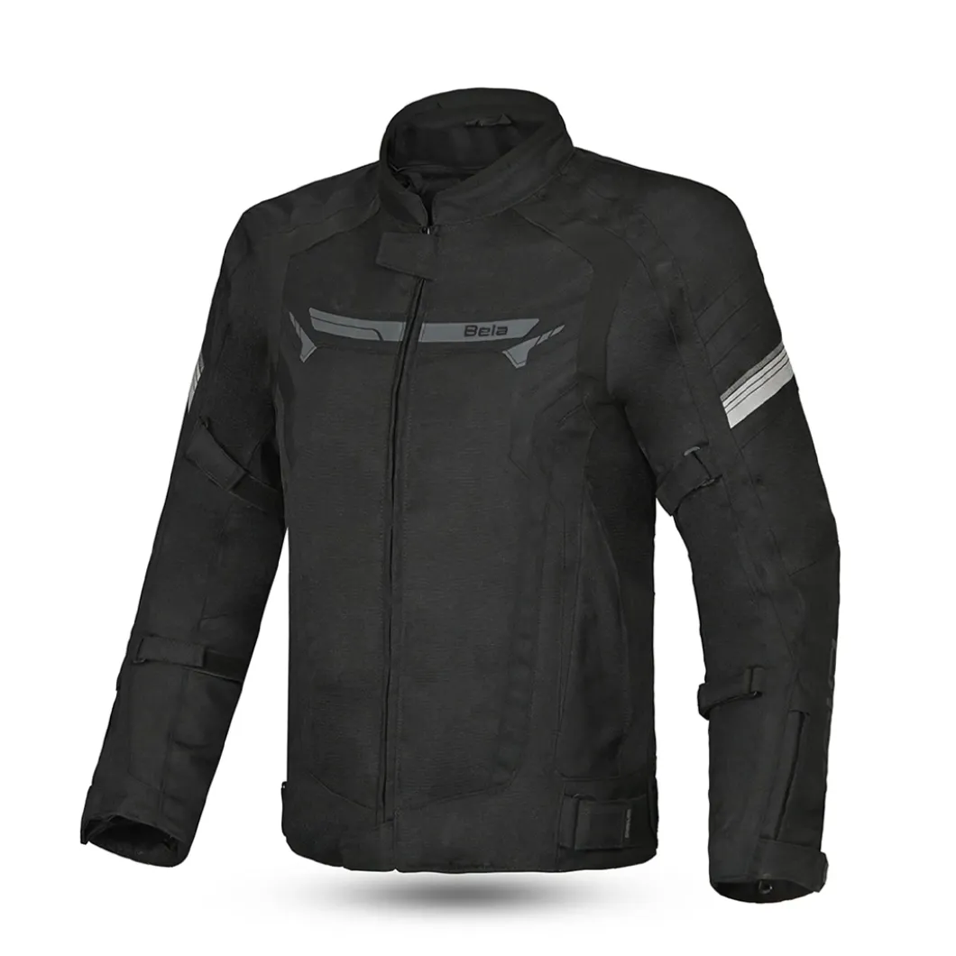 BELA Highland Men's Motorcycle Jacket Black
