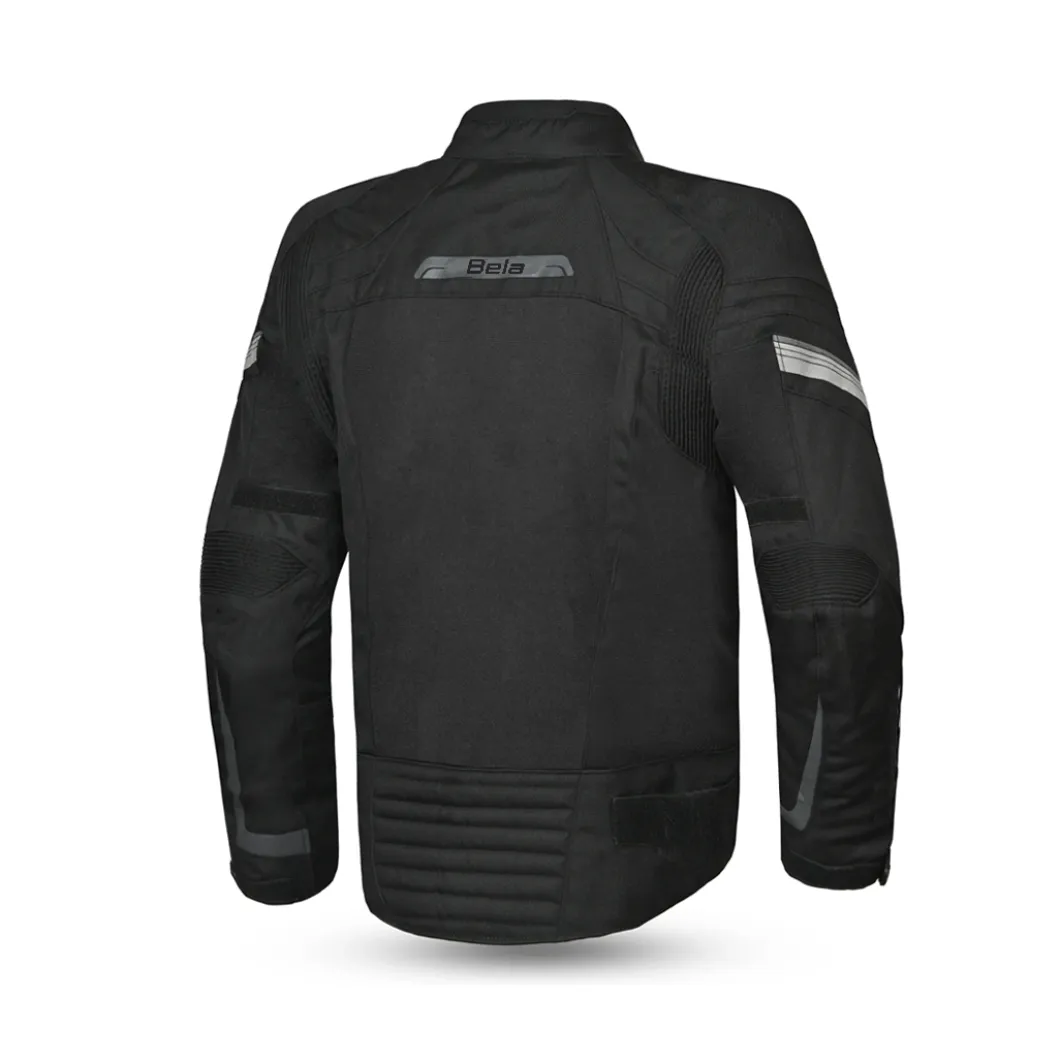 BELA Highland Men's Motorcycle Jacket Black