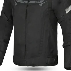 BELA Highland Men's Motorcycle Jacket Black