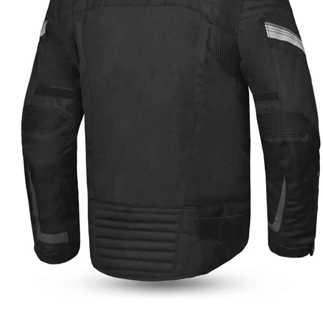 BELA Highland Men's Motorcycle Jacket Black
