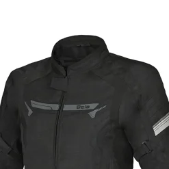 BELA Highland Men's Motorcycle Jacket Black