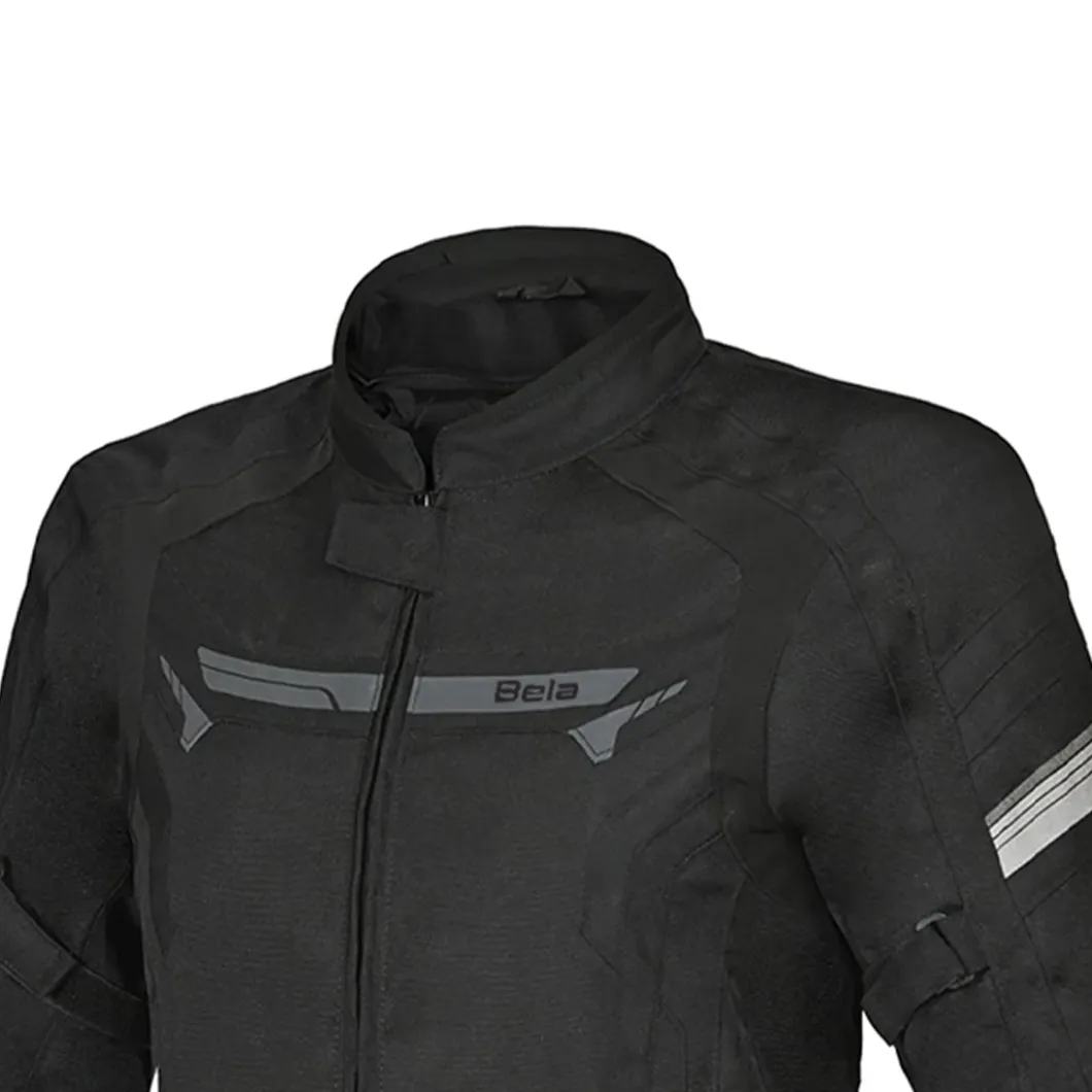 BELA Highland Men's Motorcycle Jacket Black