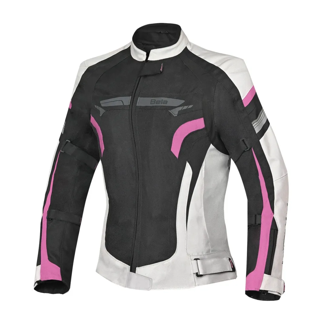 BELA HIGHLAND WOMEN'S MOTORCYCLE JACKET ICE PINK