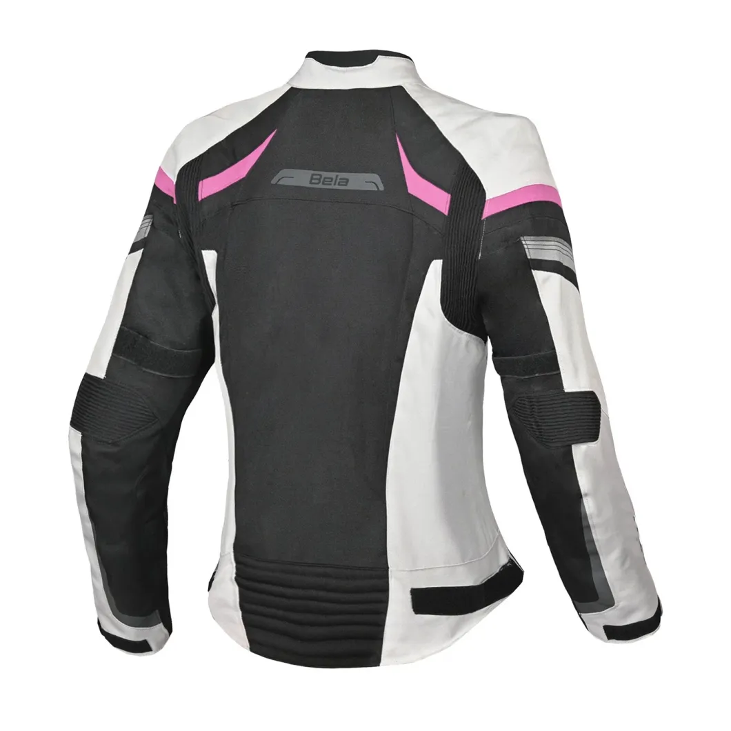 BELA HIGHLAND WOMEN'S MOTORCYCLE JACKET ICE PINK