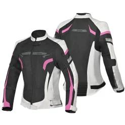 BELA HIGHLAND WOMEN'S MOTORCYCLE JACKET ICE PINK