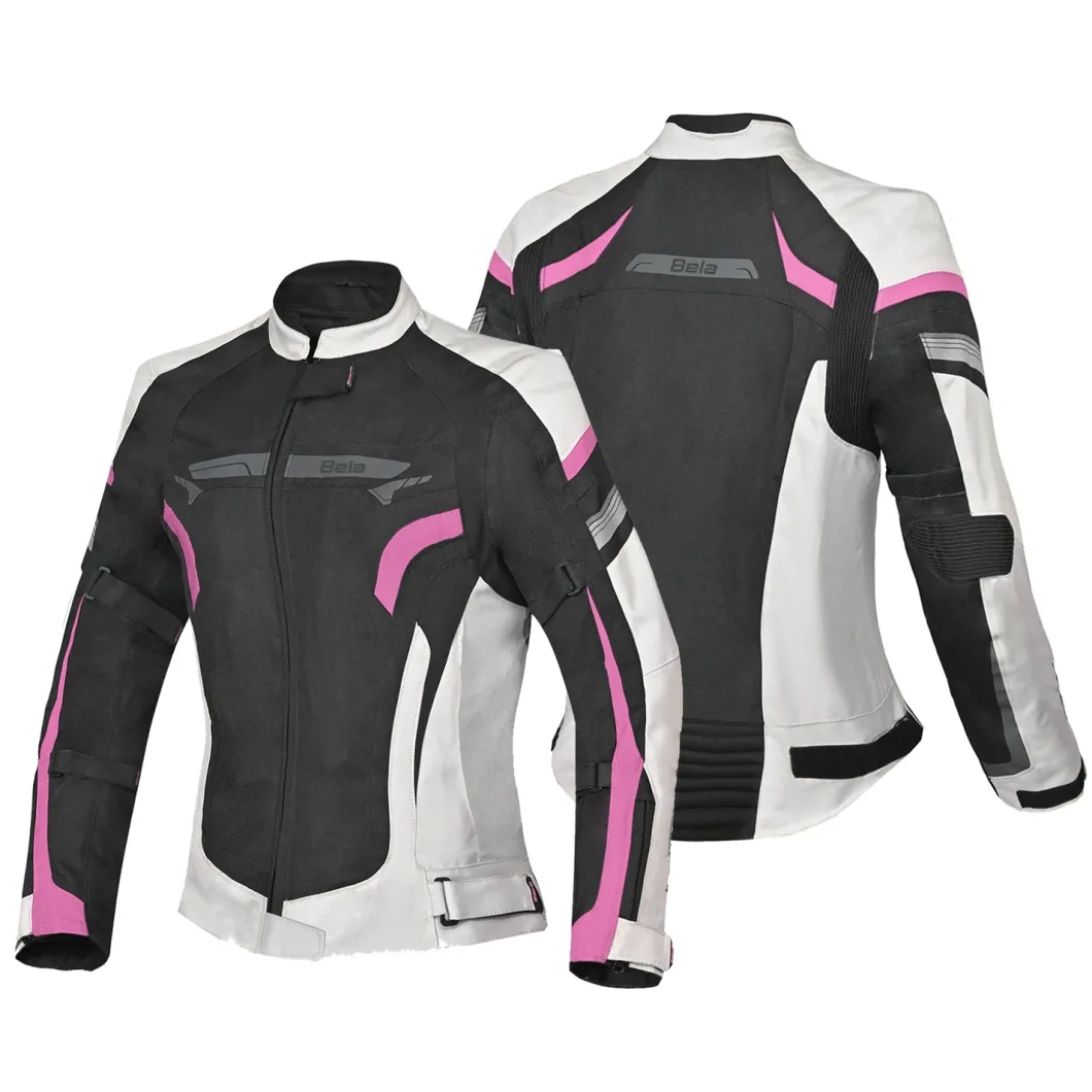 BELA HIGHLAND WOMEN'S MOTORCYCLE JACKET ICE PINK