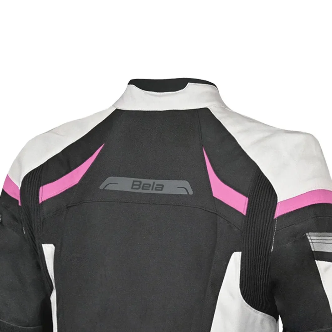 BELA HIGHLAND WOMEN'S MOTORCYCLE JACKET ICE PINK